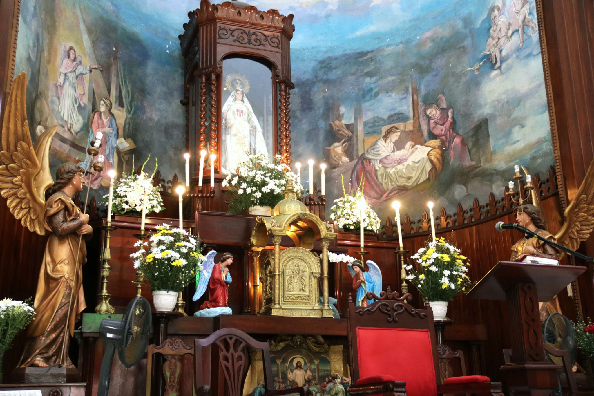 El primer santuario mariano de América de Nuestra Señora de las Mercedes · Santo Cerro · La Vega · República Dominicana. Fuente: mitur.gob.do